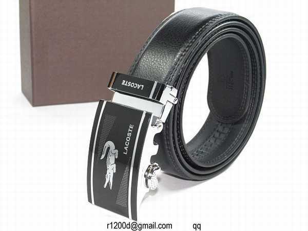 ceinture lacoste pour homme