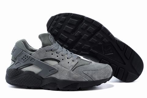 huarache noir daim