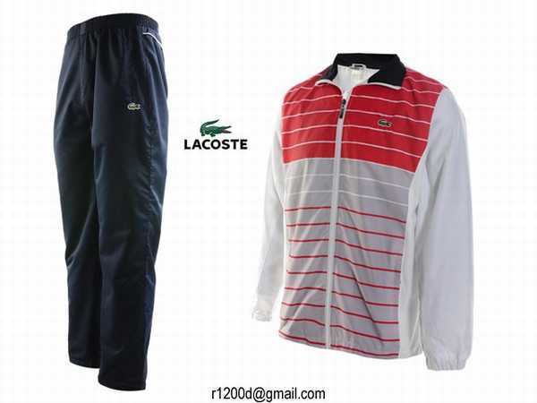 nouveau survette lacoste